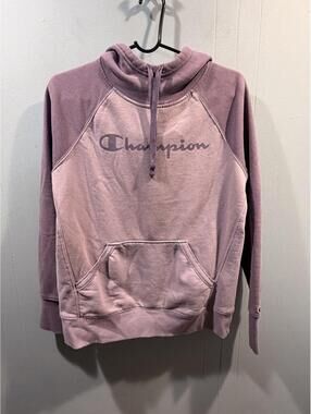 Womens Champion Hoodie Size Small Purple